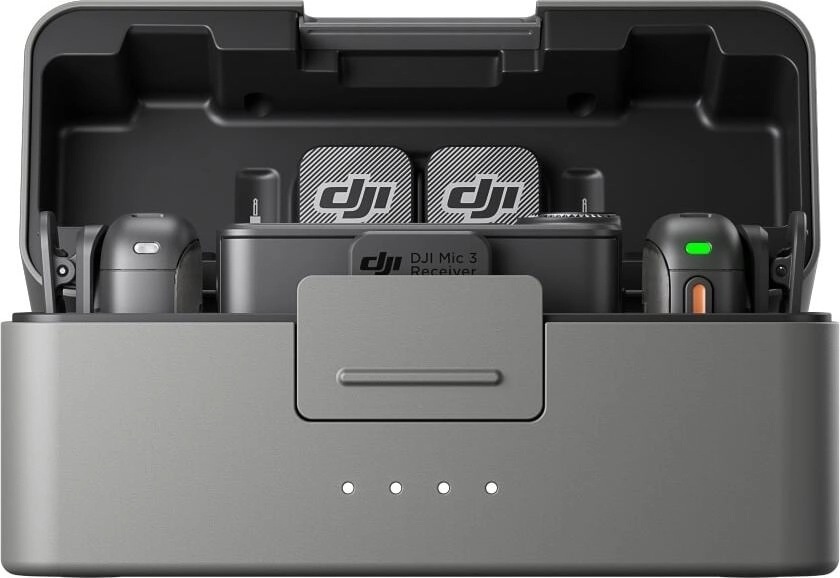 беспроводной микрофон dji mic 3 (2 tx + 1 rx + charging case) беспроводной микрофон dji mic 3 (2 tx + 1 rx + charging case)