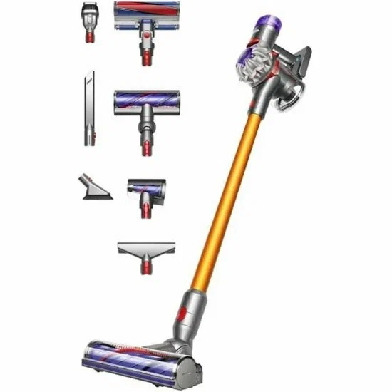 пылесос dyson v8 sv25 absolute yellow/nickel global