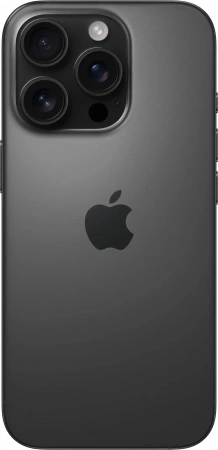 смартфон apple iphone 16 pro max 256 гб, black titanium (nano-sim + esim)