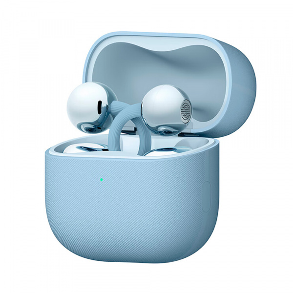 беспроводные наушники huawei freeclip blue