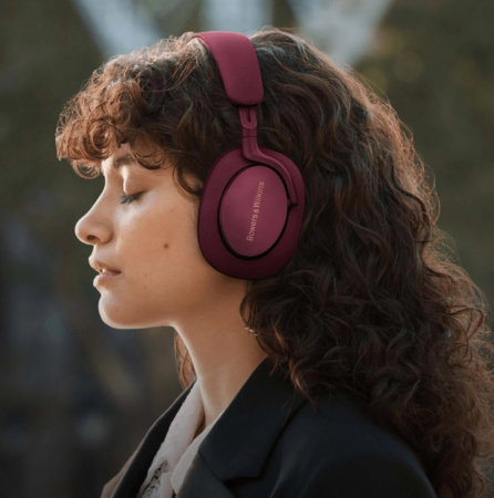 беспроводные наушники bowers & wilkins px7 s2e ruby red