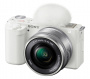 sony vlogcam zv-e10l 16-50 mm kit white sony vlogcam zv-e10l 16-50 mm kit white
