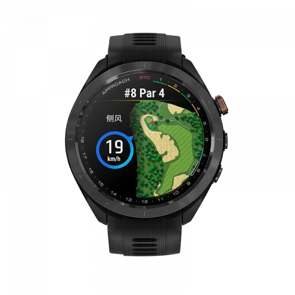 умные часы watch garmin approach s70 47 black copper 010-02746-75