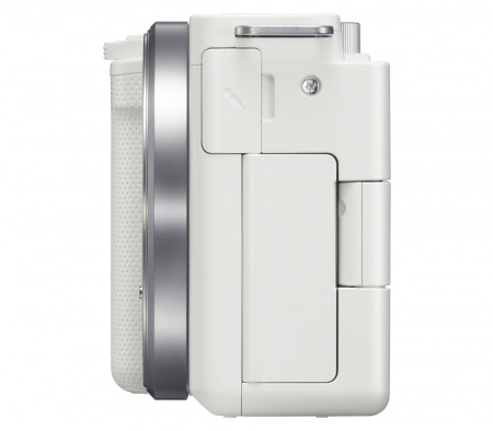 sony vlogcam zv-e10l 16-50 mm kit white sony vlogcam zv-e10l 16-50 mm kit white