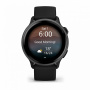 умные часы watch garmin vivoactive 6 slate with black silicone