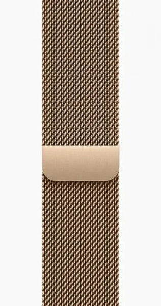 умные часы apple watch s11 46mm gold titanium case with milanese loop gold m/l