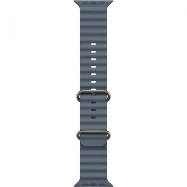 умные часы apple watch ultra 3 49 natural titanium case with anchor blue ocean band