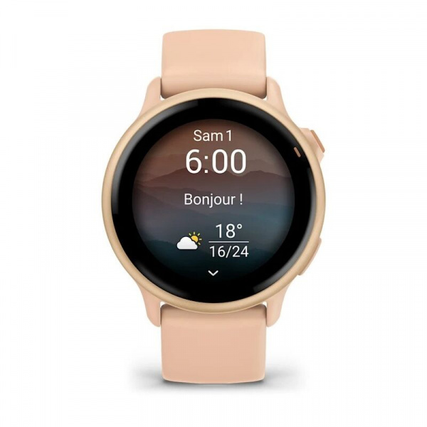 умные часы watch garmin vivoactive 6 pink dawn with pink dawn 010-02985-43