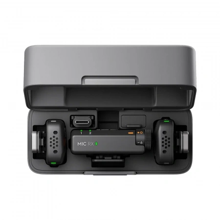 беспроводной микрофон dji mic mini (2 tx + rx + charging case) беспроводной микрофон dji mic mini (2 tx + rx + charging case)