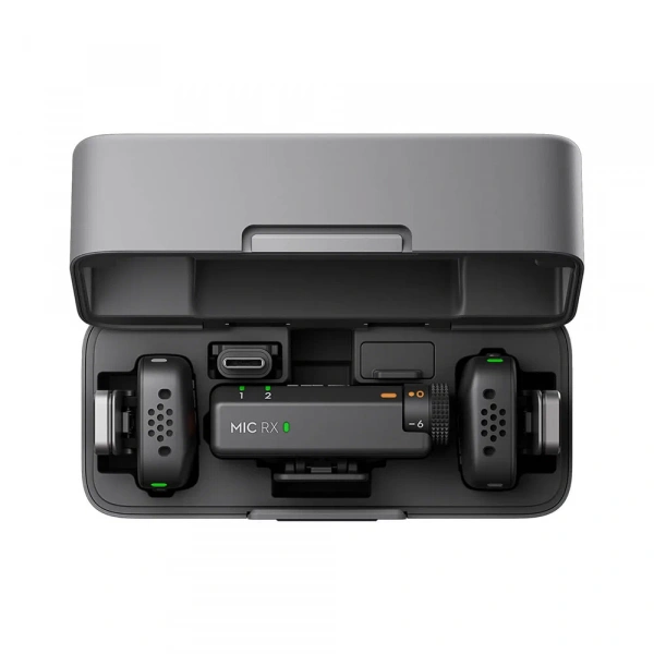 беспроводной микрофон dji mic mini (2 tx + rx + charging case) беспроводной микрофон dji mic mini (2 tx + rx + charging case)