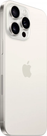 смартфон apple iphone 15 pro 128 гб, white titanium (nano-sim + esim)