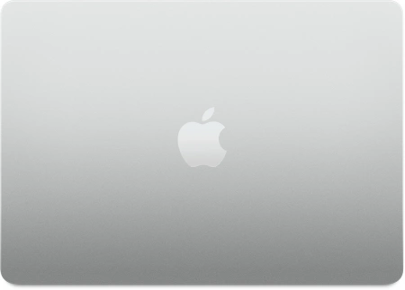 ноутбук apple macbook air 13 m2 16/256гб, silver (mc7v4)