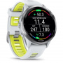 умные часы watch garmin forerunner 970 47mm titanium whitestone/yellow 010-02969-61