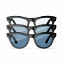 умные очки ray-ban meta skyler (m), rw4010 shiny black/transitions cerulean blue