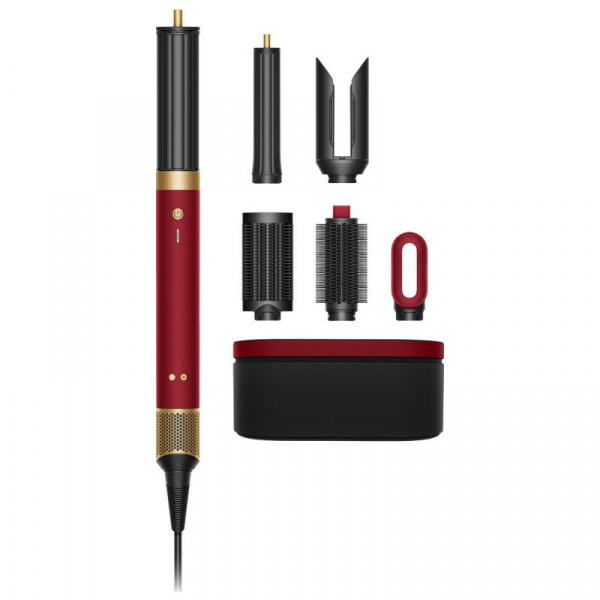 стайлер dyson hs09 airwrap co-and 2x red velvet/gold