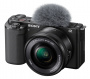 sony vlogcam zv-e10l 16-50 mm kit black