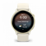 умные часы watch garmin vivoactive 6 lunar gold with bone silicone 010-02985-01