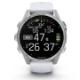 умные часы watch garmin fenix 8 43 amoled silver with whitestone silicone умные часы watch garmin fenix 8 43 amoled silver with whitestone silicone