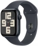 умные часы apple watch se (2024) 44 m/l midnight sport band