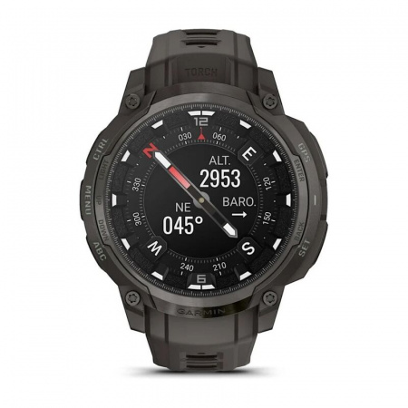 умные часы watch garmin instinct crossover amoled charcoal black 010-03398-00