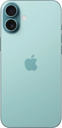 смартфон apple iphone 16 plus 256 гб, teal (nano-sim + esim)