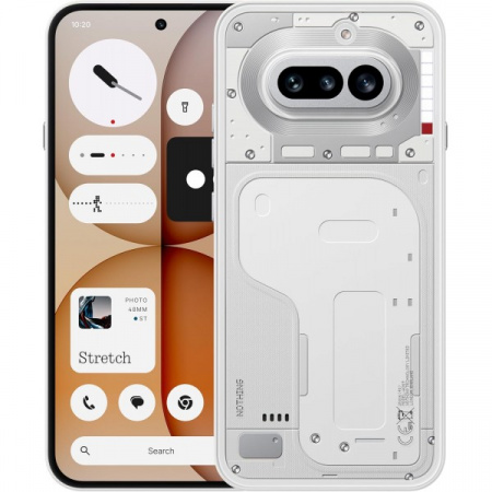 смартфон nothing phone (4a) 8/256gb белый (white)