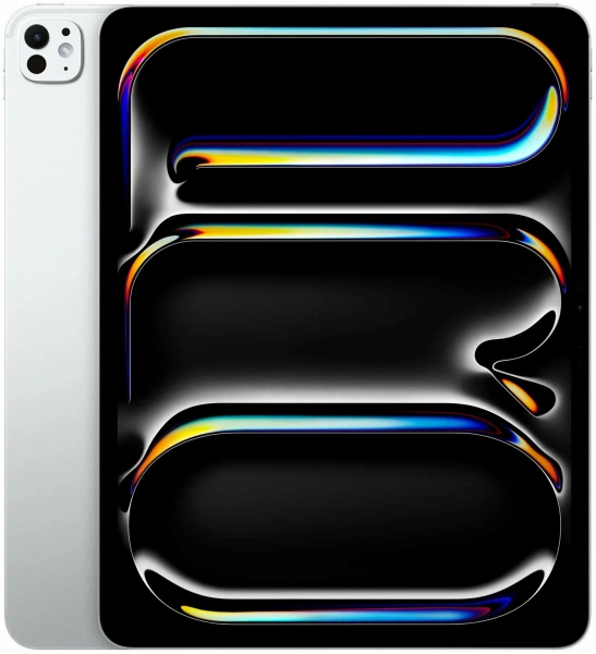 планшет ipad pro 13 m4 (2024) 2tb wi-fi+cellular silver nano glass