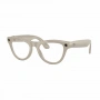 умные очки ray-ban meta skyler, rw4010 shiny chalky grey/sapphire transitions