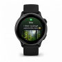 умные часы watch garmin vivoactive 6 slate with black silicone