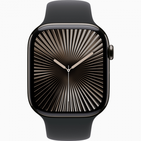 умные часы apple watch s10 42 mm slate titanium case black sport band m/l (mwxh3) lte умные часы apple watch s10 42 mm slate titanium case black sport band m/l (mwxh3) lte