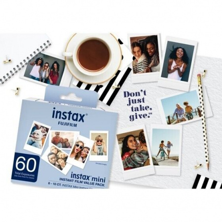 картридж для моментальной фотографии fujifilm instax mini twin pack (60 sheets) картридж для моментальной фотографии fujifilm instax mini twin pack (60 sheets)