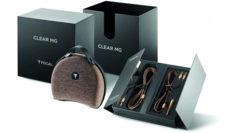 наушники focal clear mg brown
